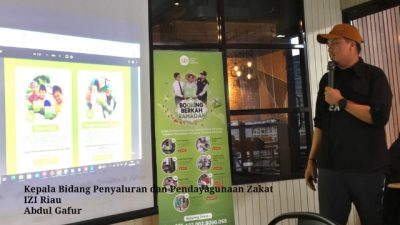 IZI Riau Gelar acara Public Expose Bersama Awak Media, Salurkan 7 Program Bantuan Dengan Tema “Boking Berkah Ramadhan 2024”