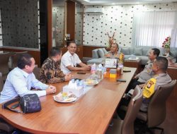 Kapolda Maluku Utara Menerima Kunjungan Tim Supervisi BPK RI