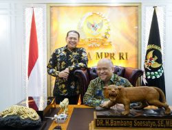 Matangkan Pembuatan Museum Otomotif Indonesia, Ilham Habibie Temui Ketua Umum Ikatan Motor Indonesia