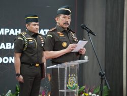 Jaksa Agung ST Burhanuddin Lantik dan Mengambil Sumpah Sertijab Kajati dan Pejabat Eselon II di Lingkungan Kejaksaan Agung