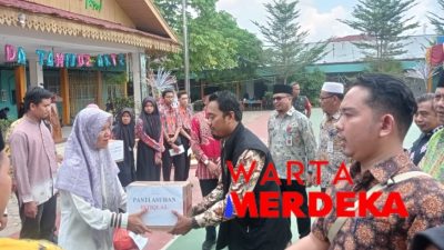 SMAN 10 Pekanbaru adakan Wisuda Tahfiz dan berbagi Santunan Yatim serta Zakat Fitrah bersama IZI Riau