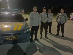 Antisipasi Balap Liar, Polsek Pasar kemis Polresta Tangerang Patroli Mobile Jelang Sahur