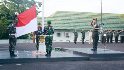 Upacara Bendera 17-an, Danrem 044/Gapo Bacakan Amanat Panglima TNI, Jenderal TNI Agus Subiyanto