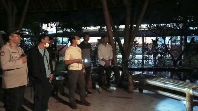 Kasat Reskrim Polresta Tangerang Cek TKP Kebakaran Gubug Mang Engking CitraRaya