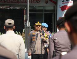 Kapolresta Tangerang Ucapkan Terima Kasih Kepada Jajaran Atas Pengamanan Ops Ketupat Maung 2024