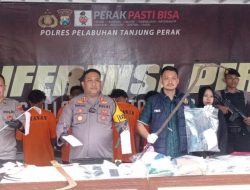 Tawuran Gengster 6 Pemuda Bacok Warga Wonokusumo Surabaya, Diamankan Polisi
