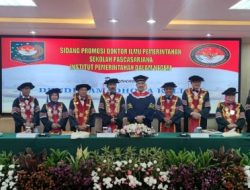 Dendi Raih Gelar Dr. Ilmu Pemerintahan IPDN Cilandak Jakarta Selatan