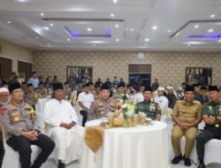 Safari Ramadhan 1445 H/2024 M, Kapolri dan Panglima TNI Buka Puasa Bersama Dengan Tokoh Ulama dan Masyarakat di Polda Banten
