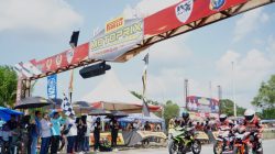 155 Pembalap Motor Kejurnas Motoprix Region A Sumatra Putaran II Riau Resmi Di Buka Pj sekda Kampar