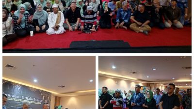 Halal Bihalal Keluarga Besar Kecamatan Simokerto Surabaya 1445 H Tahun 2024.