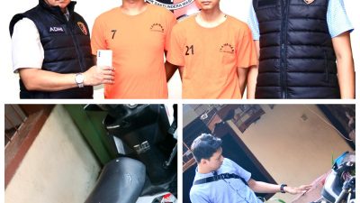 Tak mau dihentikan serta melawan, 2 penjambret di jalan Ambengan Surabaya duel dengan petugas. 2 habis