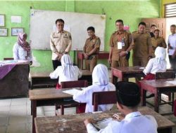 Pj Bupati Kabupaten OKI Kunjungi Sejumlah Sekolah, Dan Cek Fasilitas Belajar