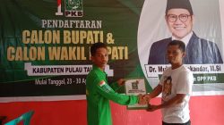 4 Bakal calon telah mengembalikan berkas calon Bupati dan Wakil Bupati ke panitia penjaringan Partai PKB Pulau Taliabu