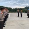 Kapolres Kampar Pimpin Langsung Pengamanan Kunjungan Kerja Presiden RI, Resmikan Jalan Tol XIII Koto Kampar – Pekanbaru