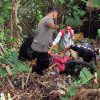 Seorang Pengendara Roda dua mengalami kecelakaan di tanjakan Ngade Kota Ternate