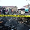 Kronologis kebakaran 4 rumah warga di kelurahan bastiong kota ternate