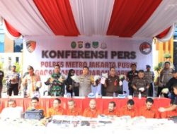 Satuan Reserse Narkoba Polres Metro Jakarta Pusat Musnahkan 49,8Kg Narkotika