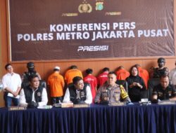 Sat Reskrim Polres Metro Jakarta Pusat Ringkus Pelaku Pencabulan Anak