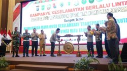 Ditlantas Polda Riau gelar Kampanye keselamatan dan FGD bersama pengusaha angkutan Umum.