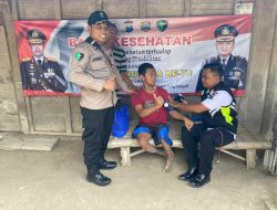 Hari Bhayangkara ke – 78 Polres Ngawi Bakti Kesehatan Door to Door*