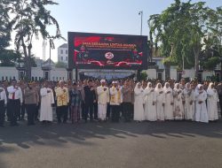 Do’a Lintas Agama di Polrestabes Surabaya, Sambut Hari Bhayangkara Ke-78