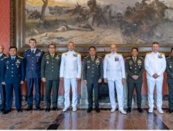 Panglima TNI Kunjungi Kepala Staf Pertahanan Italia