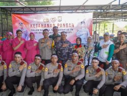 Penanaman Pohon, Ketahanan Pangan, dan Pemberian Beasiswa Dalam Rangka Hari Bhayangkara Ke-78