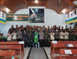 Korem 132/Tdl Gelar Ibadah Oikumene Bersama: Perkuat Keimanan dan Solidaritas TNI-POLRI dan ASN Sulteng