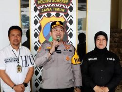 Polres Sumenep Berhasil Amankan Terduga Pelaku Pembuang Bayi di Desa Pabian*