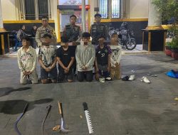 Patroli Presisi Samapta Polrestabes Surabaya Kembali Amankan Anak Ala Gangster