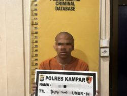 Begal Payudara di Depan Malaya Mart Bangkinang Dibekuk Polisi