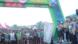 Ribuan Peserta Bhayangkara Fun Run 7,8 Km Polres Mojokerto Dongkrak Pariwisata Trawas