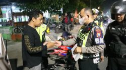 Patroli Skala Besar TNI – Polri Jaga Sitkamtibmas Di Kota Mojokerto Jelang 1 Muharam