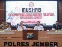 Hasil Muskab PBVSI di Jember AKBP Bayu Pratama Gubunagi Terpilih Jadi Ketua