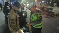Jelang 1 Muharam Polrestabes Surabaya Bersama Tiga Pilar Gelar Patroli Skala Besar