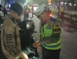 Jelang 1 Muharam Polrestabes Surabaya Bersama Tiga Pilar Gelar Patroli Skala Besar