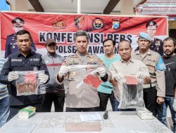 Polisi Berhasil Amankan Tersangka Perampokan Rumah Janda, Kedung Anyar Surabaya