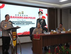 Kunjungi Polresta Bandar Lampung, Kabaharkam Polri Apresiasi Kinerja Dalam Pengamanan Pemilu 2024