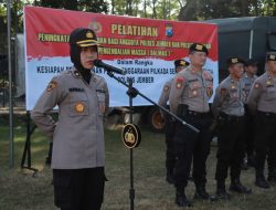 *Polres Jember Masifkan Pelatihan Dalmas Untuk Kesiapan Pilkada Serentak 2024*