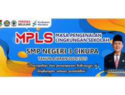 Penerimaan Sisiwa Baru PPDB SMPN 3 Cikupa Kabupaten Tangerang Tahun 2024 Berjalan Dengan Lancar Dan Sukses 