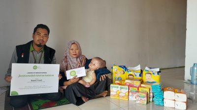 IZI Riau Peduli Adik Abidzar Penderita Hidrosefalus