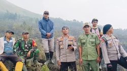 Polri dan Tim Gabungan Berhasil Padamkan Kebakaran Hutan di Lereng Arjuno Malang