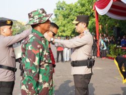 Wakapolda Sumsel Tutup Pelatihan Pengamanan Pengawalan VIP Pilkada dan Pelatihan Penanggulangan Karhutla.