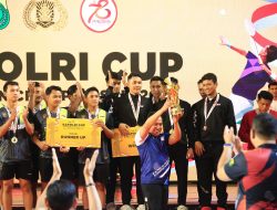 Jenderal Sigit Sebut Turnamen Bulutangkis Kapolri Cup Pintu Masuk Mengikuti Kejuaraan Nasional dan Internasional