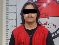 Sat Resnarkob Polrestabes Surabaya Amankan Pemuda Bawa Narkotika jenis Ganja dengan berat total ± 141,469 gram