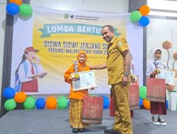 Juara 1 Lomba Bertutur Tingkat Provinsi Afiqa Almira Utomo SD IT Nurul Hasan Kota Ternate Melaju ke Tingkat Nasional Mewakili Maluku Utara