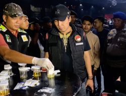 Terjaring Razia Pesta Narkoba di MP Club Pekanbaru, 7 Muda Mudi Diciduk Polisi