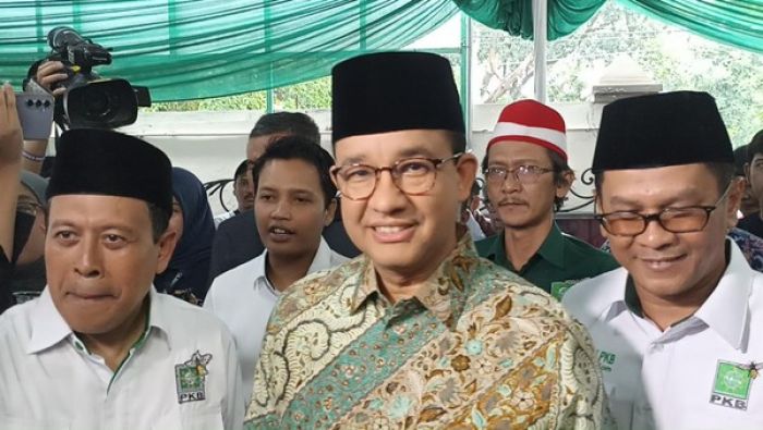 Anies Sambangi Dpw Pkb Jakarta Hadiri Tasyakuran Harlah Ke 26