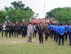 Upacara Hari Bhayangkara ke- 78 Tahun 2024 di Kabupaten Kampar Berjalan Hidmat, Sukses dan Lancar.