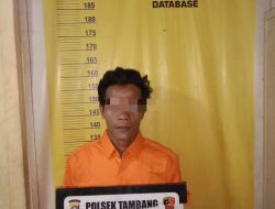 Asyik Tidur Tas Berisi Emas di Curi, Pelaku Ditangkap di Rohul